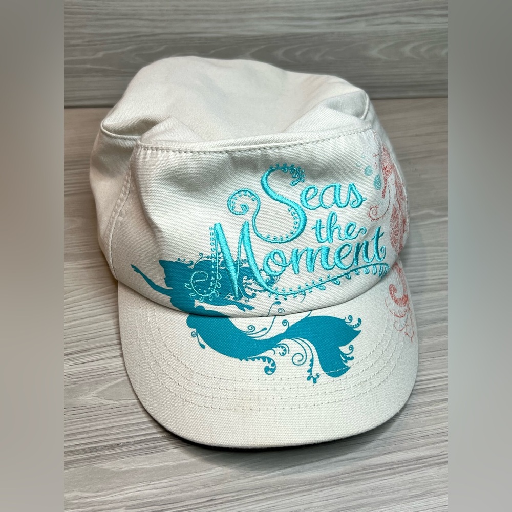 DISNEY SEAS THE MOMENT Unisex Embroidered Strapback Adjustable Adult Cap Hat